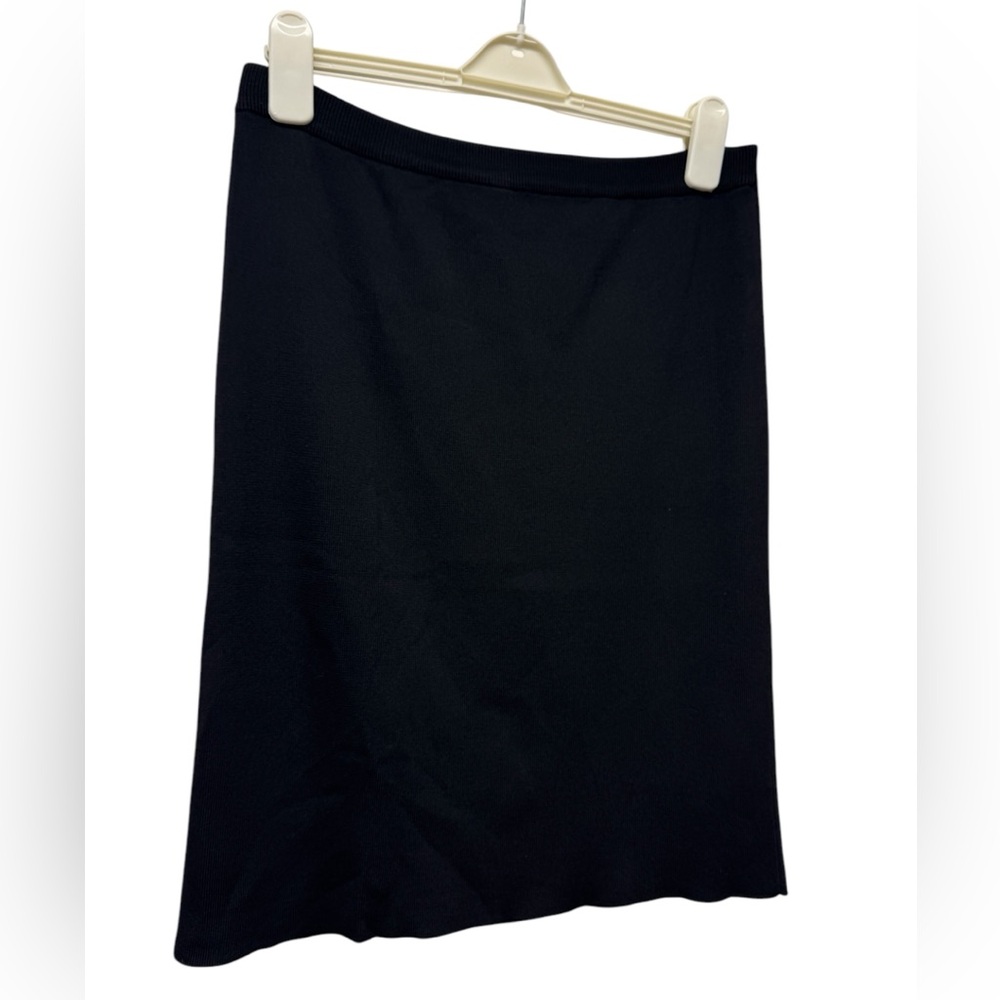 BCBGmaxazria Black Knit Skirt Size Large